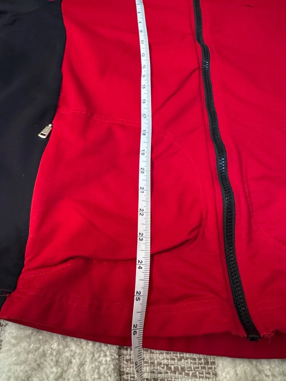 L.R.L. Ralph Lauren Red & Black Zip-Up‎ Track Jacket